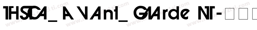 ITC_ Avant_ Garde N字体转换